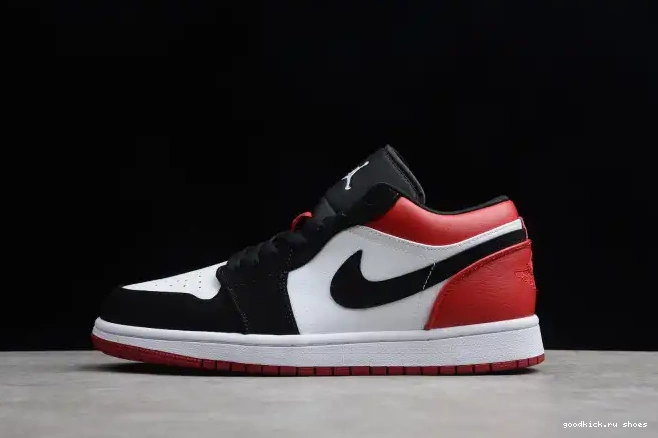 Low 1 553558-116 Black Jordan Toe Air 0511